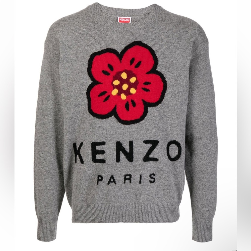 Kenzo Boke Flower crew-neck jumper size XS unisex.